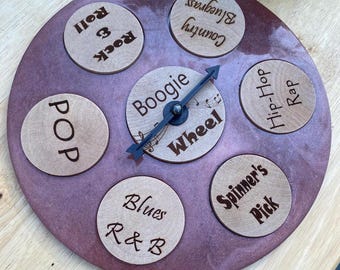 Boogie Wheel Music Genre Game – Fun Party Activity