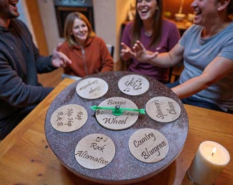 Boogie Wheel Music Genre – Fun Party Game for Music Lovers