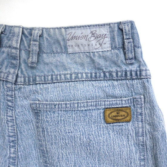 80s stonewash Jeans.  High waisted acid wash deni… - image 5
