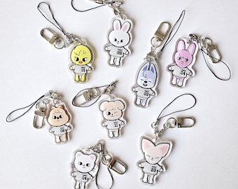 SKZOO Baseball Jersey Keychain/Phone Charm