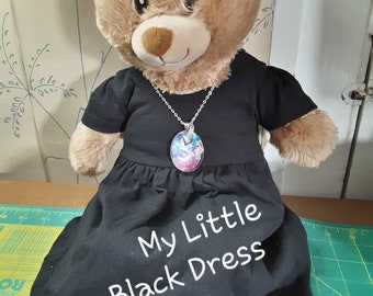 My LITTLE BLACK DRESS for Infants, Dolls, Teddy Bears, etc. Size 0-3 months