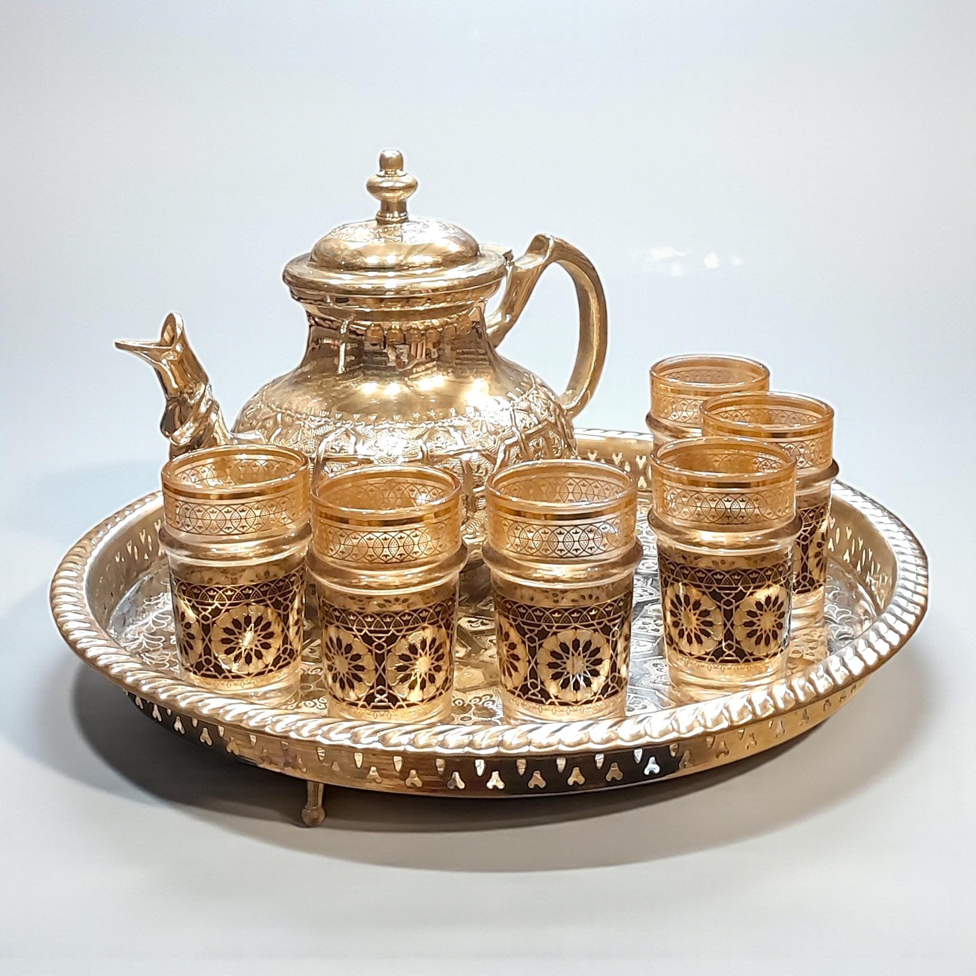 Moroccan tea set - Etsy 日本