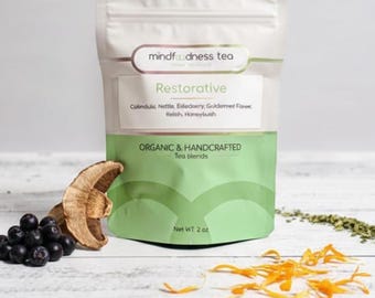 Tisana antinfiammatoria biologica, miscela di foglie sfuse raccolte in natura