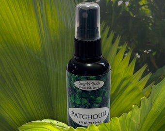 PATCHOULI ~ Essential Oil 2oz Perfume, Body Spray, Spritz, Mist, Hair Mist, Hair Detangler, Bath & Body, Body Splash, Soy-N-Suds