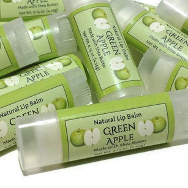 Apple Lip Balm Etsy