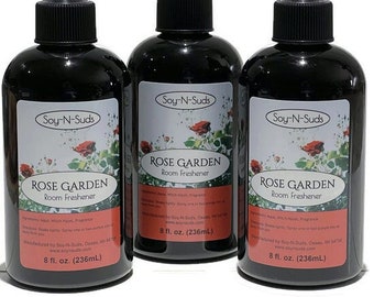 ROSE GARDEN ~ Natural Air Freshener ~ 8oz Room Spray ~ Room Scent ~ Scented Room Sprays