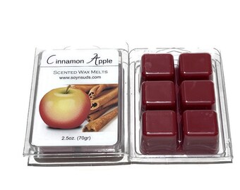 CINNAMON APPLE // Soy Blend // Candle Tarts // Scented Tarts // Wax Melts // Clamshells // Scented Wax // Soy-N-Suds // Made in Wisconsin