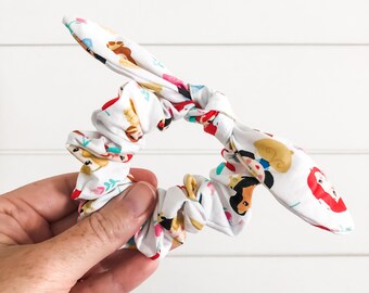 Disney Princesses Scrunchie Made w/Licensed Disney Fabric