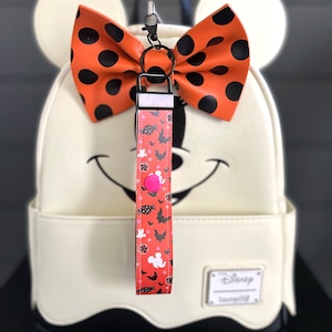 Mouse Candy Minnie Ears Holder | Halloween Ear Holder | Ear Key Fob Holder | Mouse Ear Holder | Ear Clip