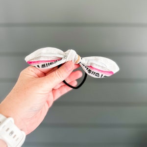 Monorail Hand-Knotted Hair Tie | Disney Hair Tie | Epcot Hair Tie