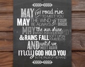 Irish Blessing (8x10)