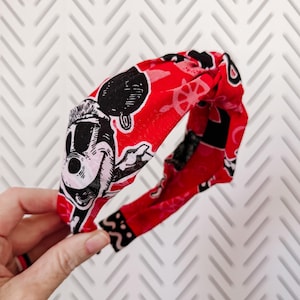 Yo Ho Pirate Mickey Knotty Headband | Disney Cruise Knotted Headband | DCL Headband