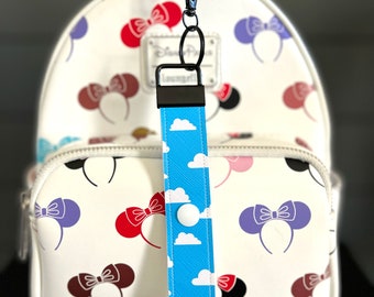 Toy Story Clouds Minnie Ears Holder | Ear Holder | Ear Key Fob Holder | Mouse Ear Holder | Ear Clip | Toy Story | Pixar