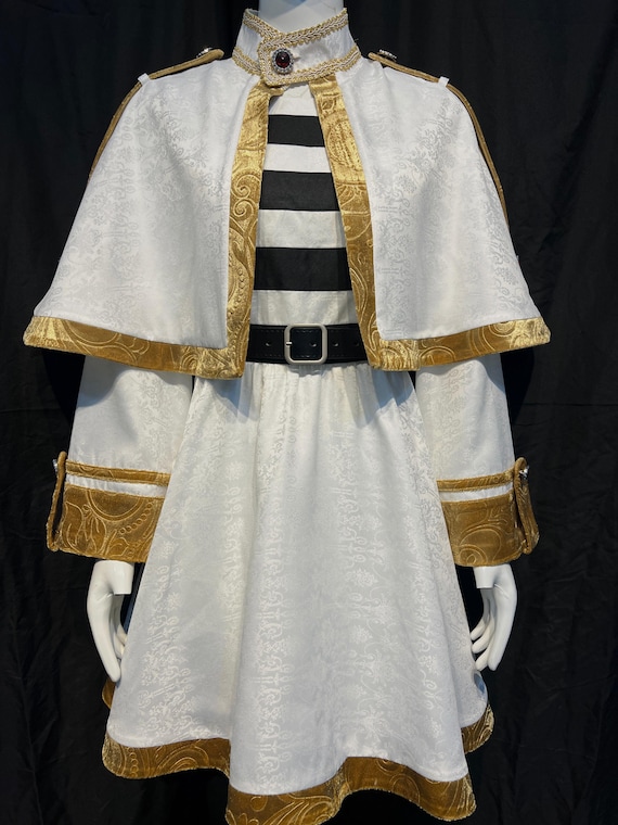 Frieren Cosplay Costume: Embroidered Wizard Robe