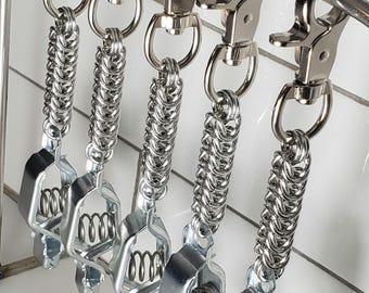 Glove Clip Glove Holder Silver (1 Clip)