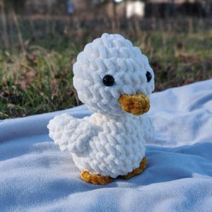 Duck Crochet Pattern---Cute Duckling Crochet Pattern