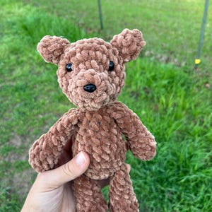 Teddy Bear Crochet Pattern---Easy Cute Bear Crochet Pattern