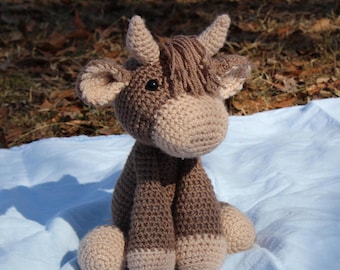 Highland Cow Crochet Pattern