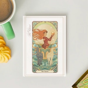 Carte postale Le char/Cancer - La série Tarot/Astrologie