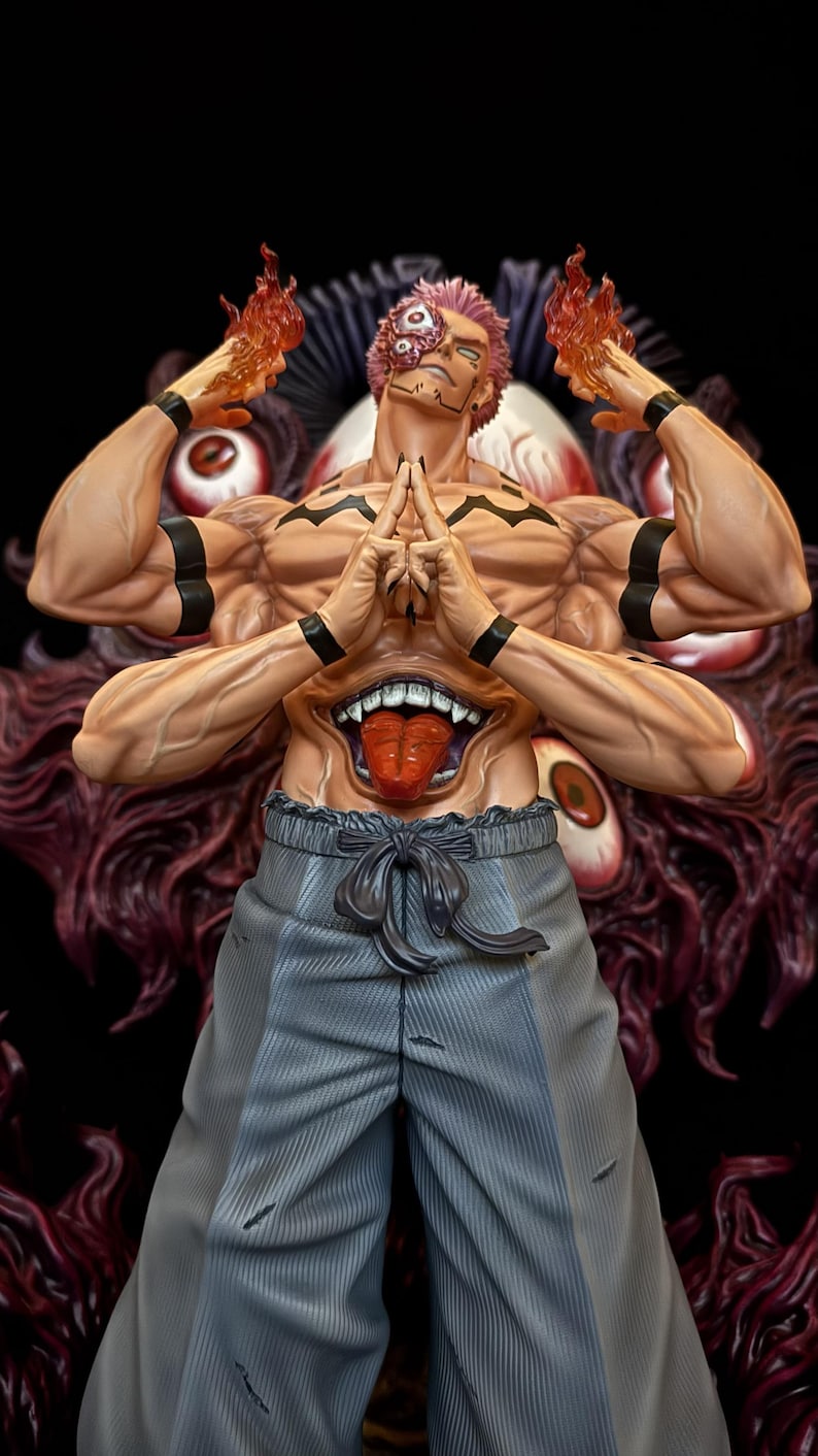 Figurine Kenshiro Assise – PVC De Collection – Personnage Hokuto No Ken (13cm) – Statue Homme Musclé Pour Bureau Ou Déco Fan Anime