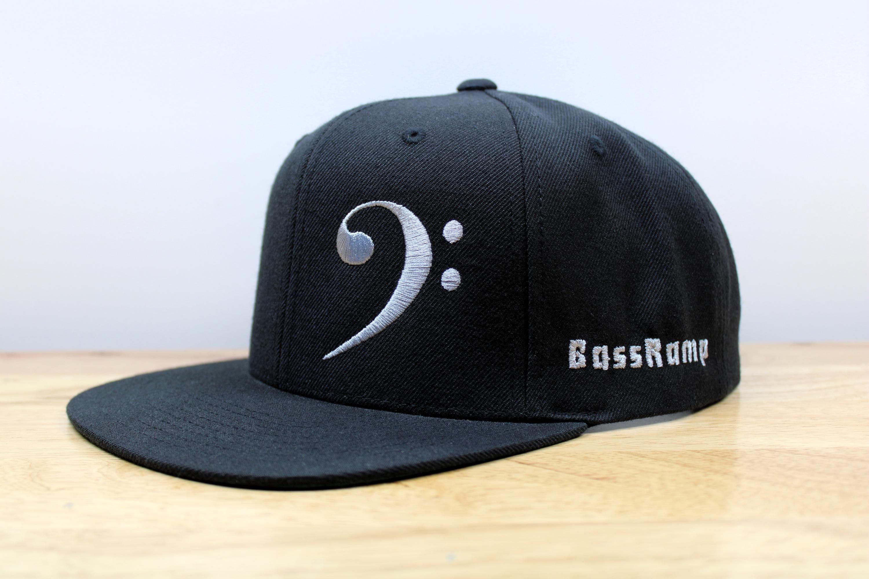 Bass Clef Hat – Bassramp, Musician Hat, Adjustable Snap Back - Etsy