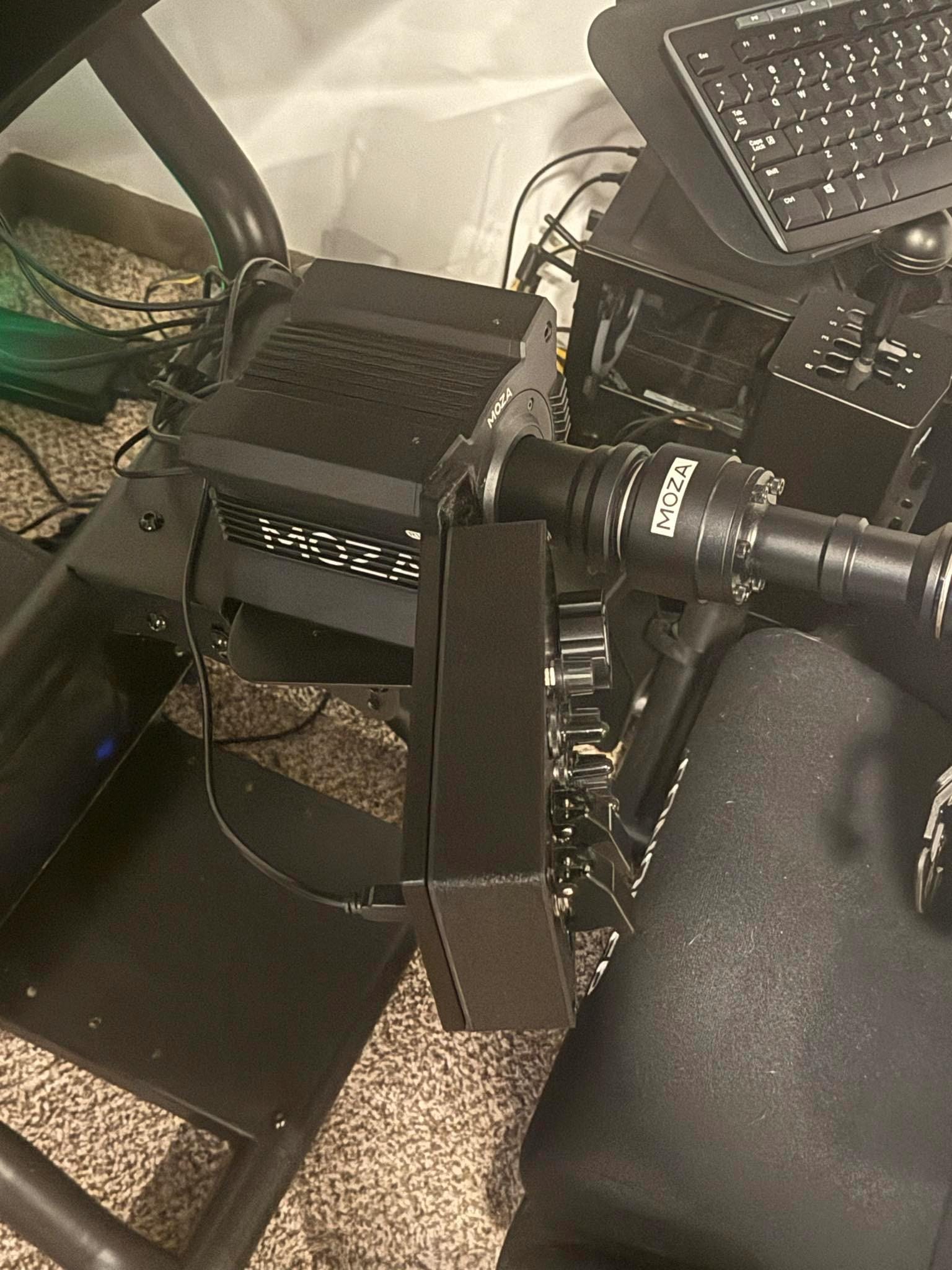 Sim Racing Button Box Mount - Moza R12 - Etsy