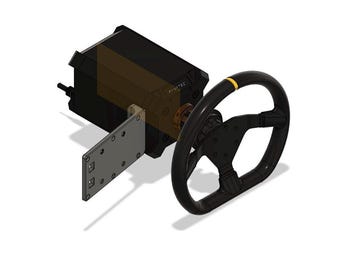 Sim Racing Button Box Halterung - Fanatec DD1 Und DD2