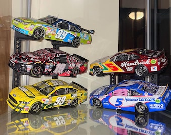 1/24 Scale NASCAR Diecast Display Stand - 2 or 3 Car