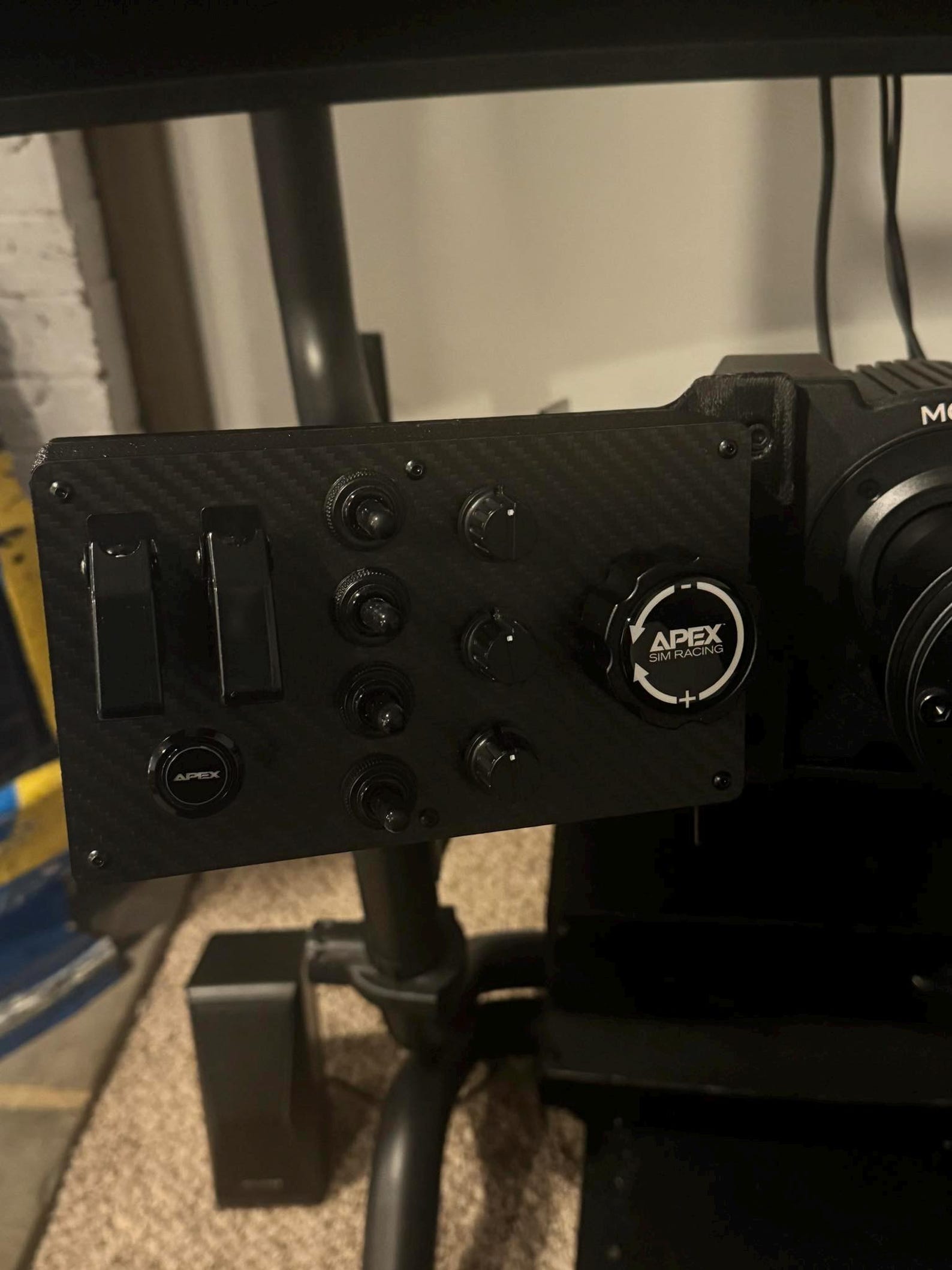 Sim Racing Button Box Mount - Moza R12 - Etsy