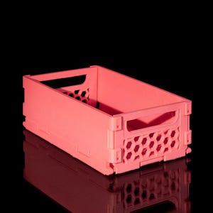 Mini Folding Storage Crate – 3D Printed Organizer