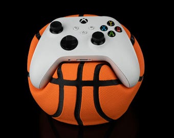 3D Printed Basketball Controller Stand – Sports Gamepad Holder for PS5/Xbox