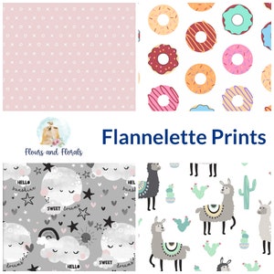 Printed Flannelette