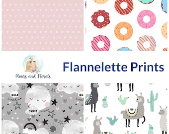 Printed Flannelette