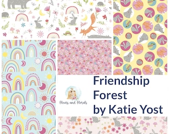 Friendship Forest by 3 Wishes Fabric