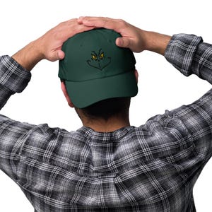 Grinch Dad Hat