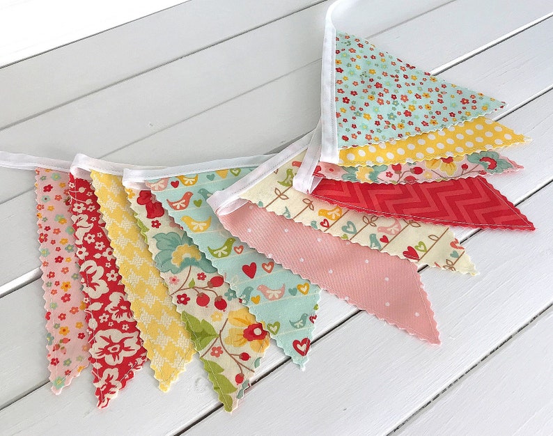 baby girl nursery bunting