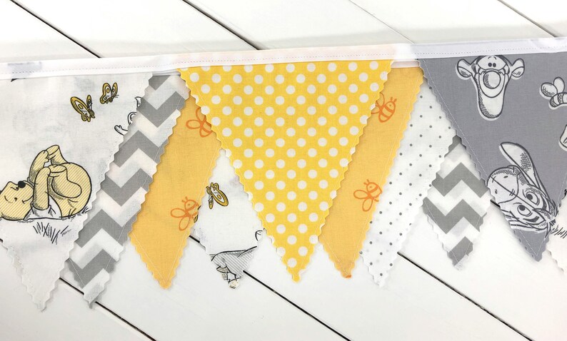 Winnie the Pooh Baby Shower, Nursery Garland Bunting Banner Winnie the Pooh and Friends image 10