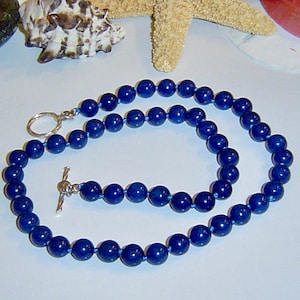 Lapis Beaded Necklace