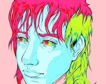 Julian Casablancas (vocals for the Strokes) - Etsy