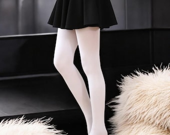 Luxury Velvet Touch Leggings | Stretchy & Warm High-Waist Pantyhose | Perfect for All Seasons
