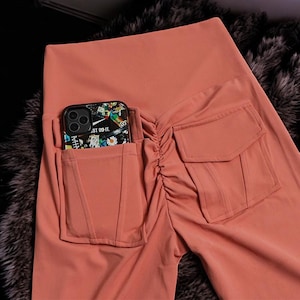 High-Waist Booty Lifting Leggings—Seamless, Tummy Control & Pocketed Yoga Pants for Gym—Fitness