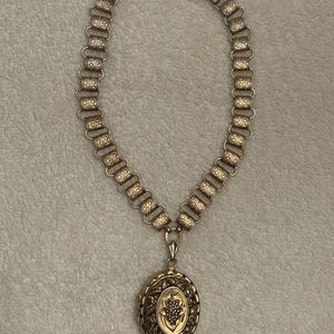 Vintage Medaillon Halskette