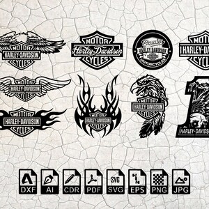 Motorfiets Chopper Wall Art SVG DXF-bestanden | Lasergesneden silhouetsjabloon | CNC-snijden, graveren, stickerontwerp | Direct downloaden