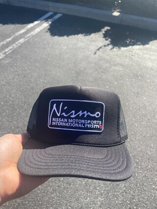 Cappellino Vintage Nissan Da Camionista – Blu Con Retina, Chiusura Snapback Regolabile