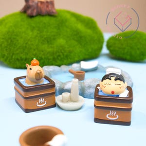 しんちゃん温泉ウィンタースパ - 職人のキーキャップ、メカニカルキーボード用のカスタムハンドメイドキーキャップ