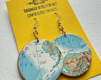 Alaska Earrings from Vintage Atlas