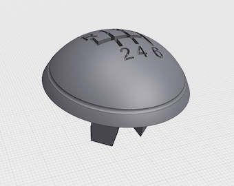 Perilla de cambio de marchas superior de 6 velocidades para Ford Ranger XL, XLS