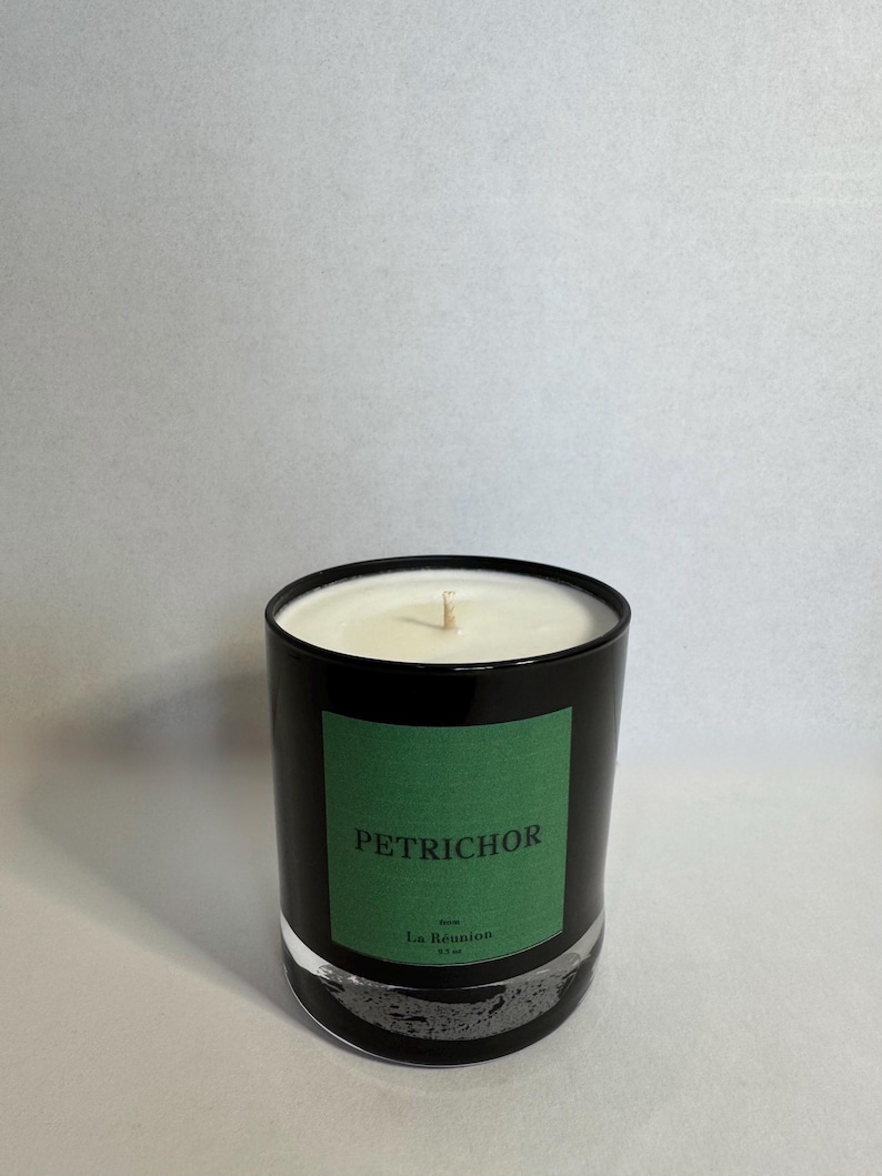 LaReunionCo Petrichor Coconut Soy Wax Candle - Thumbnail 4