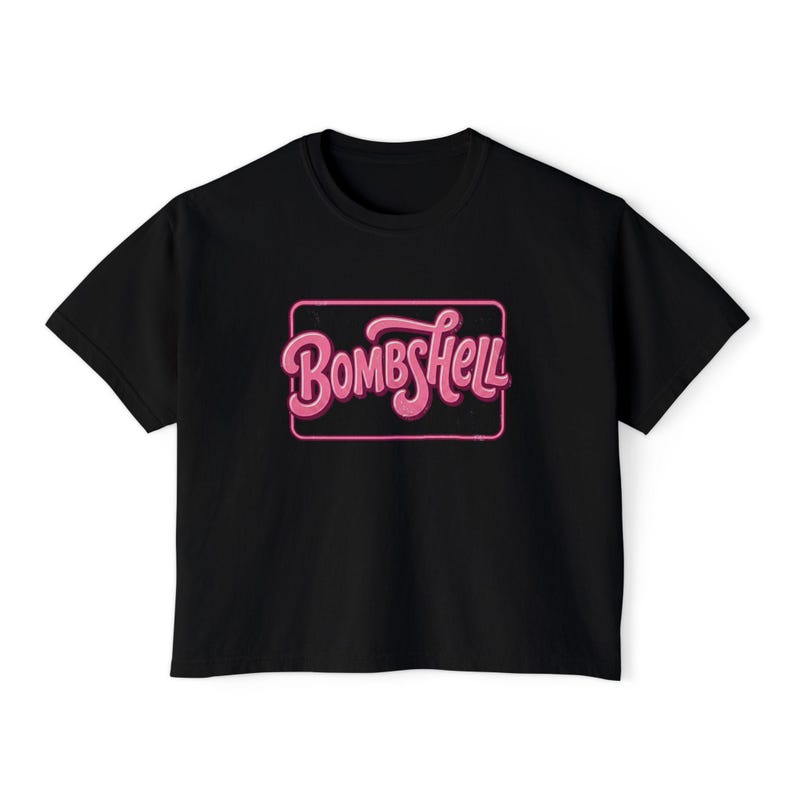 A Bombshell Has Entered the Villa. Bombshell Tees for Bombshells. Love Island Nights Top image 3