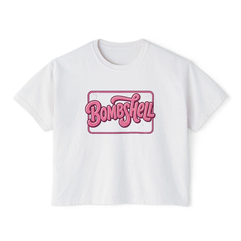 A Bombshell Has Entered the Villa. Bombshell Tees for Bombshells. Love Island Nights Top image 4